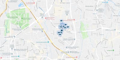 מפה של kuningan ג ' קרטה