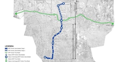 ג ' קרטה mrt כביש מפה
