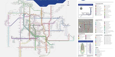 TransJakarta כביש מפה